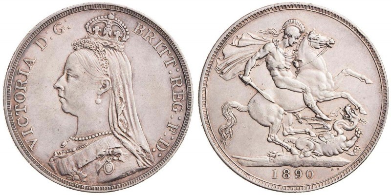 GREAT BRITAIN&nbsp;
1 Crown, 1890, 28,24g, KM 765&nbsp;

about EF | about EF ...