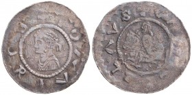 BORIVOJ II (1100-1120)&nbsp;
Denarius, 0,42g, Cach 416&nbsp;

VF | VF