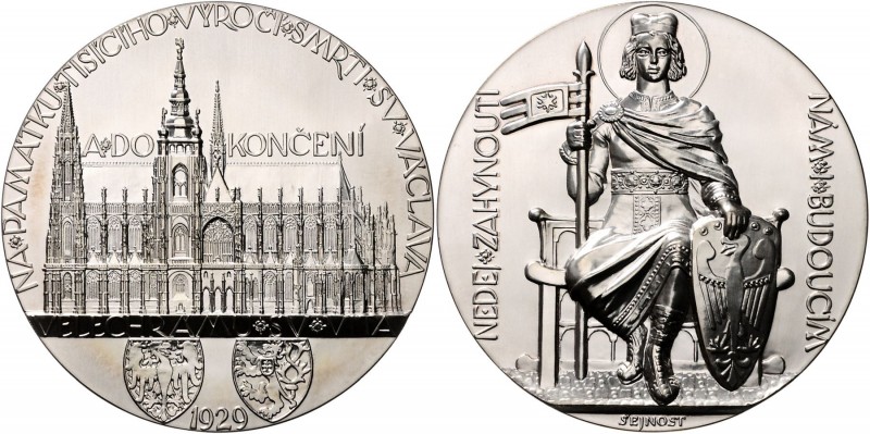 COINS, MEDALS&nbsp;
Silver medal Completion of the construction of St. Vitus Ca...