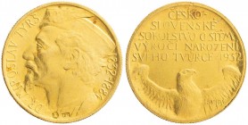COINS, MEDALS&nbsp;
Gold medal (1 Ducat) Dr. M. Tyrs, 1932, 3,49g, Kremnica. J. Brůha, 20 mm, Au 987/1000, MCH CSR 1-MED7&nbsp;

about UNC | about ...