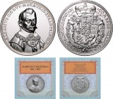 COINS, MEDALS&nbsp;
Silver Medal A. von Wallenstein´ 300th Death Anniversary, 1631 / 2017, 1025g, Kremnica. 100 mm, Ag 999/1000, etue, certifikát, li...