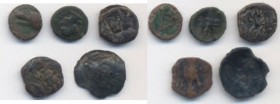 5 Bronzetti greci dell’Arabia ecc. Con cartellini di identificazione. Non si accettano resi
MB
