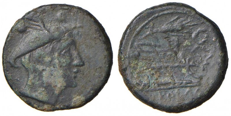 ANONIME REPUBBLICANE Semuncia (zecca siciliana) - Cr. 42/5 AE (g 5,52)
MB+