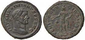 Massimiano (285-310) Follis (Roma?) Testa laureata a d. - R/ Genio stante a s. - AE (g 9,25)
BB