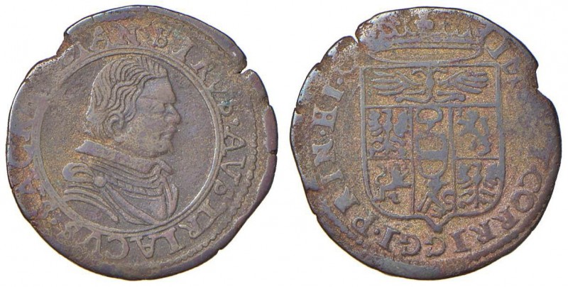 CORREGGIO Siro principe (1616-1630) 3 Soldi - MIR 201; M.L. 97 MI (g 1,59) 
MB