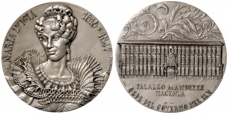 PARMA Maria Luigia (1815-1847) Medaglia per il bicentenario della nascita - Opus...