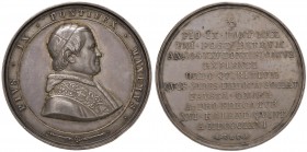 Pio IX (1846-1866) Medaglia 1871 per il 20° di pontificato - AG (g 59,01 - Ø 50 mm) Colpo al bordo
qSPL