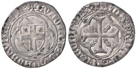 SAVOIA Ludovico (1440-1465) Doppio bianco - MIR 161 AG (g 2,72) Modeste macchie 
qSPL