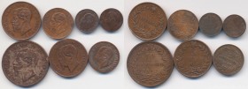 Vittorio Emanuele II - Lotto di sette monete
qBB-SPL