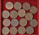 Vittorio Emanuele III (1900-1946) Lotto di sedici monete 10 centesimi ape
qSPL-qFDC
