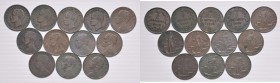 Vittorio Emanuele III (1900-1946) 2 Centesimi 1903, 1905, 1906 e 1908, 2 Centesimi 1909, 1910, 1911 e 1912 donna su prora, 1914, 1915, 1916 e 1917 don...