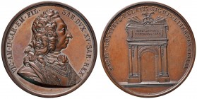 Medaglie dei Savoia Vittorio Amedeo II. Medaglia di restituzione - AE (g 63,52 - Ø 52 mm) Piccolo difetto di coniazione sul bordo
FDC