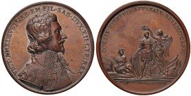 Medaglie dei Savoia Vittorio Amedeo I. Medaglia di restituzione - Opus: Lavy - AE (g 71,40 - Ø 52 mm)
FDC