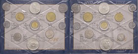 REPUBBLICA ITALIANA (1946-) Divisionale 1996 - 11 monete in confezione
FDC