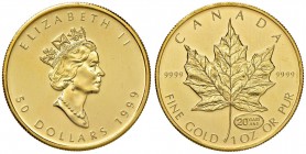 CANADA 50 Dollari 1999 - KM 191 AU (g 31,20) Lucidata
FDC