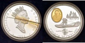 CANADA 20 Dollari 1994 - KM 246 AG (g 31,1) Curtiss HS-2Lç Seaplane. In astuccio originale e certificate. Capsula rotta
FS