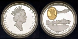 CANADA 20 Dollari 1990 - KM 173 AG (g 31,1) Avro Anson. In astuccio originale e certificato
FS