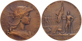 FRANCIA Medaglia Premio Ministero della Guerra - Opus: Dubois - AE (g 57,00 - Ø 50 mm) Lucidata
SPL+