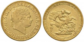 INGHILTERRA Giorgio III (1760-1820) Sterlina 1817 - Fr. 371 AU (g 7,88)
MB
