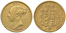 INGHILTERRA Vittoria (1837-1901) Mezza sterlina 1874 - Fr. 389 AU (g 3,90) Die number 1!!
MB