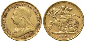 INGHILTERRA Vittoria (1837-1901) Mezza sterlina 1893 - Fr. 397 AU (g 3,95)
BB