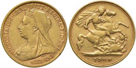 INGHILTERRA Vittoria (1837-1901) Mezza sterlina 1900 - Fr. 397 AU (g 3,95)
qBB