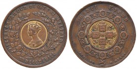 INGHILTERRA Vittoria (1837-1901) Model Crown Token 1848 - KM X23 Bimetallica (g 7,93)
BB