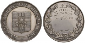 INGHILTERRA University of London Athletic Union - Medaglia premio 1910 con dedica iscritta - AG (g 47,41 - Ø 44 mm)
FDC