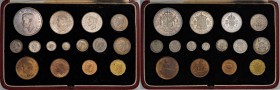 INGHILTERRA Giorgio VI (1936-1952) Specimen coins 1937 - 15 monete in astuccio originale in buone condizioni
FDC