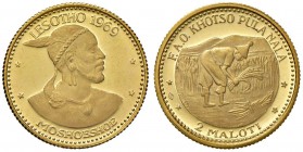 LESOTHO 2 Maloti 1969 - KM 9 AU (g 8,08)
FS