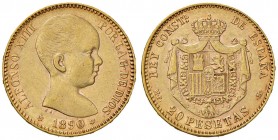 SPAGNA Alfonso XIII (1886-1931) 20 Pesetas 1890 - Cal. 114 AU (g 6,45)
BB