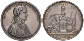 MEDAGLIE DI ETA’ NAPOLEONICA Medaglia 1805 Napoleone a Genova - Opus: Vassallo AG (g 43,60 - Ø 50 mm) RR
FDC