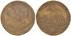 MEDAGLIE DI ETA’ NAPOLEONICA Gettone 1813 Francesco di Austria e lo zar Alessandro di Russia - MD (g 12,92 - 33 mm)
BB