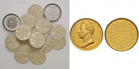 MEDAGLIE FRANCESI Medaglia a scatola 1823 dedicata al duca d’Angouleme per la Guerra in Spagna - Opus: Henrionnet - MD (g 28,06 - Ø 50 mm) Medaglia a ...