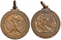 MEDAGLIE FASCISTE - Medaglia Campagna di Grecia e d’Albania 1941 A. XIX - Opus: Morbiducci - AE (g 15,28 - Ø 34 mm)
SPL
