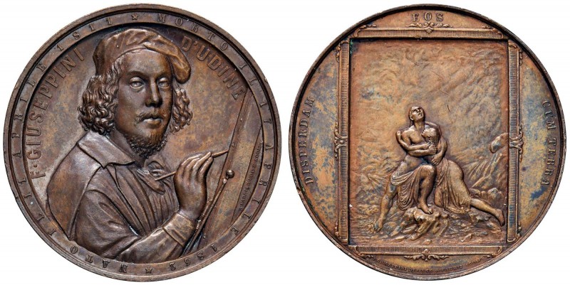 MEDAGLIE DEL FABRIS - Filippo Giuseppini (1811-1862) Medaglia - Opus: Fabris - A...