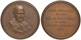 Geremia Bonomelli vescovo di Cremona - Medaglia 1964 nel 50° della morte - AE (g 43,23 - Ø 49 mm)
FDC