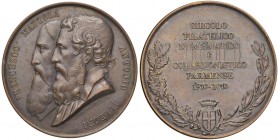 PARMA Medaglia 2010 Circolo filatelico numismatico e collezionistico - Opus: Bentelli - AE (g 78,99 - Ø 50 mm)
qFDC