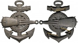 GERMANIA Spilla - Navi Posamine S-Boot Kriegsmarine Sperrwaffen-Mechanikersmaat - AE (g 15,68 - Ø 57 x 52 mm)
SPL