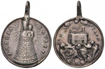 MEDAGLIE VOTIVE LAURETANE - Medaglia con la Madonna di Loreto e la traslazione - AG (g 8,57 - 28 mm)
BB