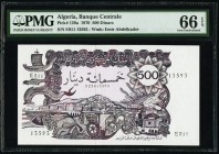 Algeria Banque Centrale d'Algerie 500 Dinars 1970 Pick 129a PMG Gem Uncirculated 66 EPQ. 

HID09801242017

© 2020 Heritage Auctions | All Rights Reser...