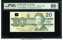 Canada Bank of Canada $20 1991 Pick 97a BC-58a PMG Superb Gem Unc 68 EPQ. 

HID09801242017

© 2020 Heritage Auctions | All Rights Reserved
