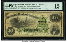 Canada Toronto, ON- Imperial Bank of Canada $20 2.1.1920 Pick S1139b Ch.# 375-16-18 PMG Choice Fine 15. 

HID09801242017

© 2020 Heritage Auctions | A...