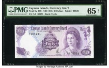 Cayman Islands Currency Board 40 Dollars 1974 (ND 1981) Pick 9a PMG Gem Uncirculated 65 EPQ. 

HID09801242017

© 2020 Heritage Auctions | All Rights R...