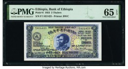 Ethiopia Bank of Ethiopia 2 Thalers 1.6.1933 Pick 6 PMG Gem Uncirculated 65 EPQ. 

HID09801242017

© 2020 Heritage Auctions | All Rights Reserved
