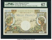 France Banque de France 1000 Francs 29.6.1944 Pick 96c PMG Superb Gem Unc 67 EPQ. 

HID09801242017

© 2020 Heritage Auctions | All Rights Reserved