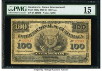 Guatemala Banco Internacional De Guatemala 100 Pesos 1917-22 Pick S160a PMG Choice Fine 15. 

HID09801242017

© 2020 Heritage Auctions | All Rights Re...