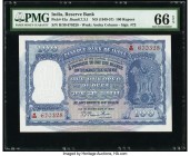 India Reserve Bank of India 100 Rupees ND (1949-57) Pick 43a Jhun6.7.3.1 PMG Gem Uncirculated 66 EPQ. Staple holes at issue.

HID09801242017

© 2020 H...