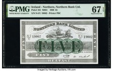 Ireland - Northern Northern Bank Limited 5 Pounds 1.10.1968 Pick 184 PMG Superb Gem Unc 67 EPQ. 

HID09801242017

© 2020 Heritage Auctions | All Right...