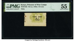 Kenya Prisoner of War Camps Thika 10 Cents ND (ca.1940's) POW5465 PMG About Uncirculated 55. Rust.

HID09801242017

© 2020 Heritage Auctions | All Rig...